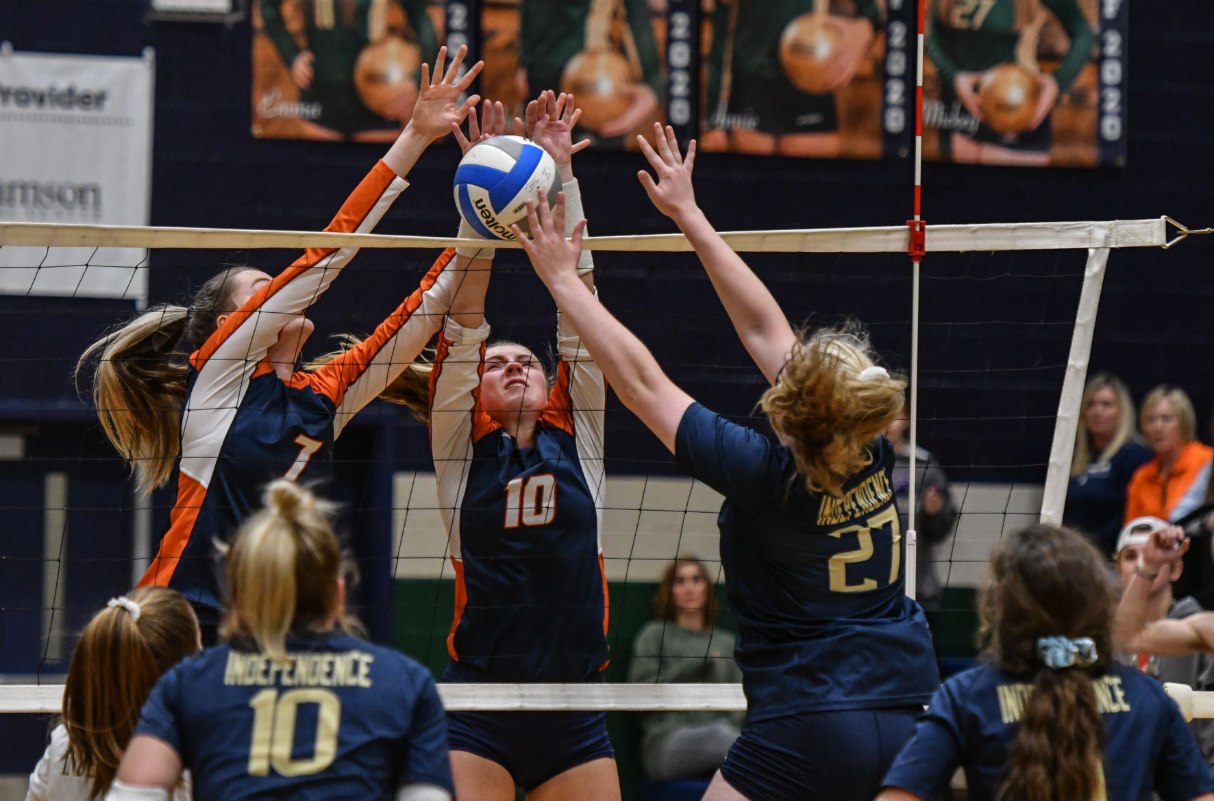 Volleyball – Summit vs. Independence, District 12-AAA Tournament . (copy)